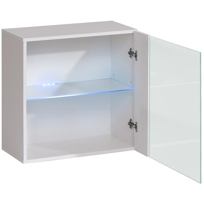 Vitrine Switch WW3 weiß +LED