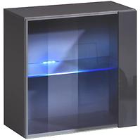 Vitrine Switch WW3 graphit +LED