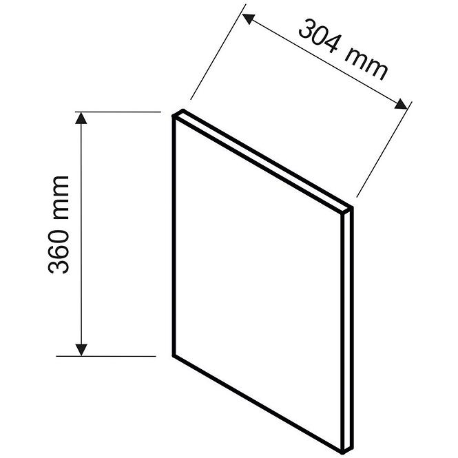 Seitenwand Zoya 360x292 Weißer Punkt