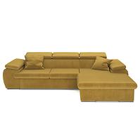 Ecksofa Polo P Kronos 01 + Kissen Kronos 01