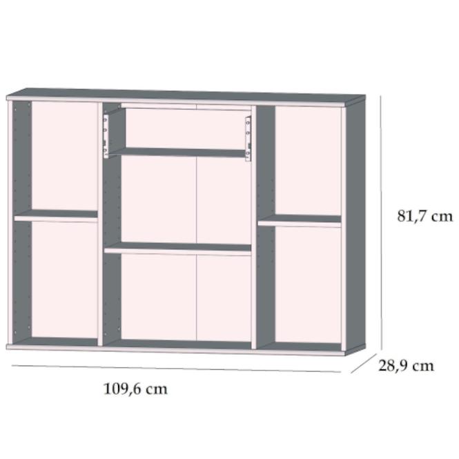 Kommode Niko 110cm Eiche Sonoma