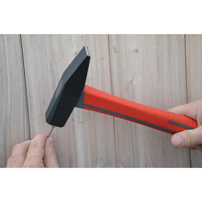 Schlosserhammer 100 g Fiberglas/TPE – Stiel