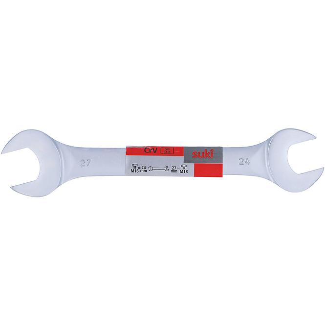 Doppelmaulschlüssel 24x27 Chrom-Vanadium DIN3110