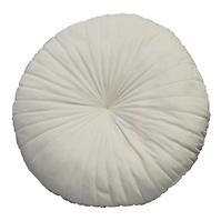 Kissen Velvet Round 45 creme