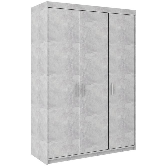 Schrank Elena 133cm Beton