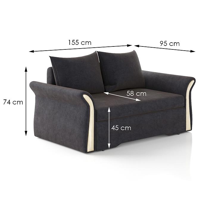 Sofa Nata Fantasy Velvet 323