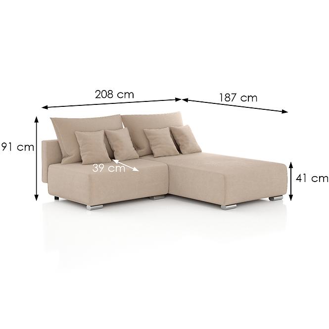 Ecksofa Rich P Lincoln 61