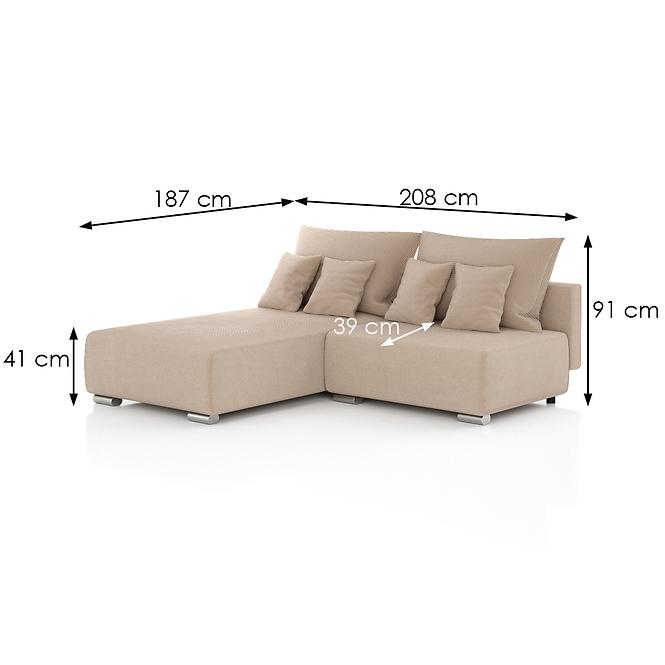 Ecksofa Rich L Lincoln 86