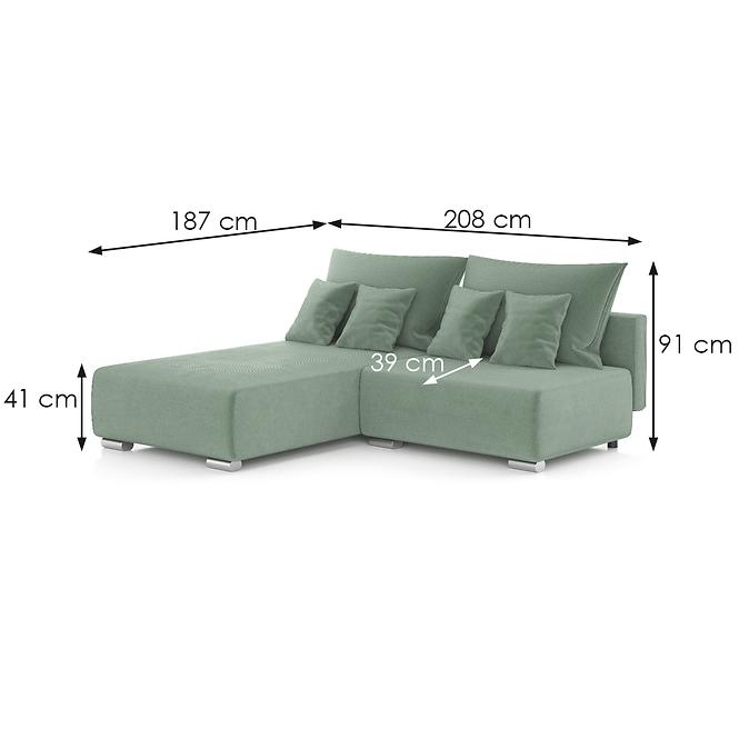 Ecksofa Rich L Lincoln 72