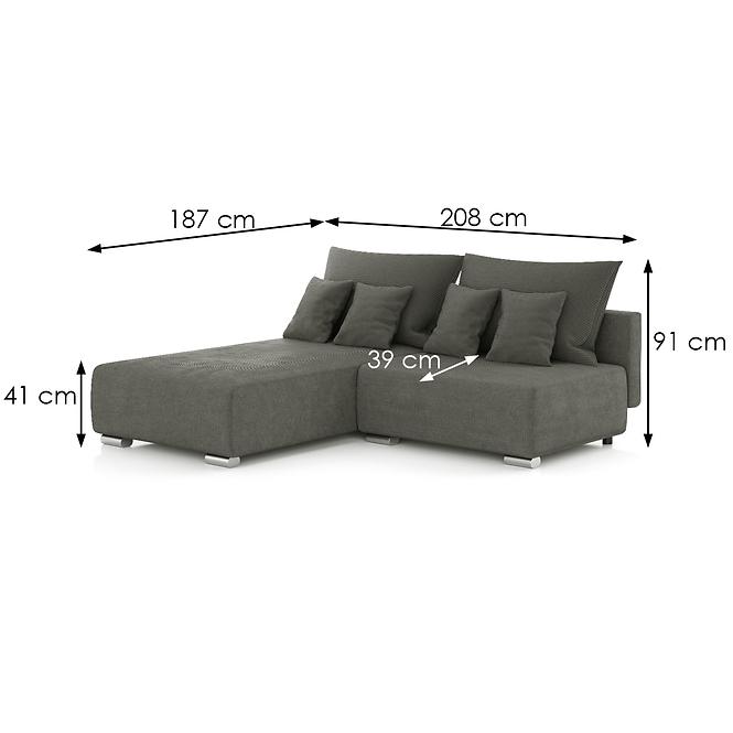 Ecksofa Rich L Lincoln 90