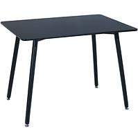 Tisch Bergen 140cm schwarz