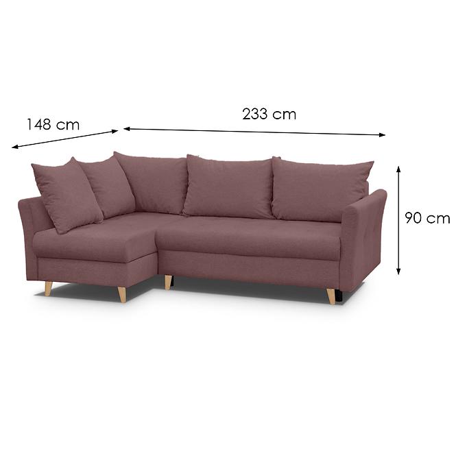 Ecksofa Niko L Gemma 63