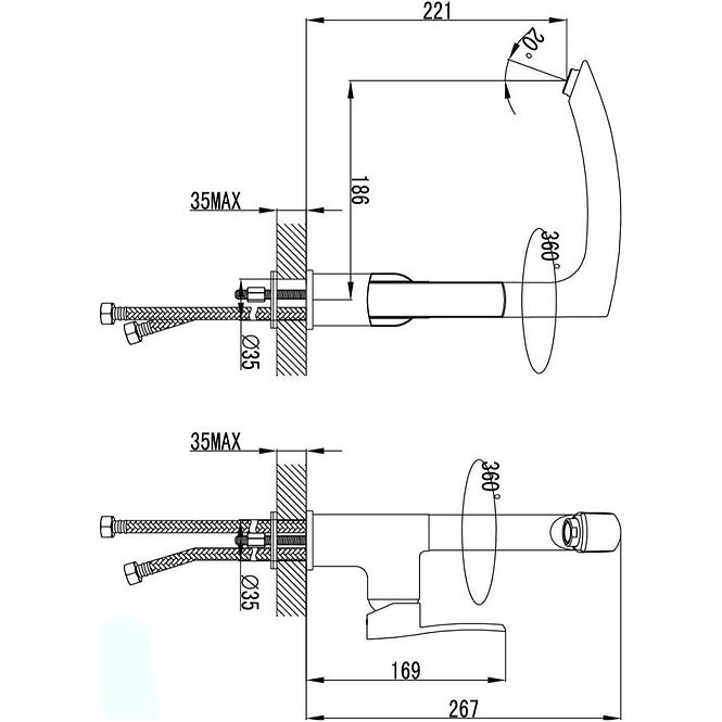 Spültischarmatur CB56 Atena