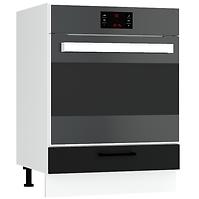 Küchenschrank Max Dk60 Schwarz