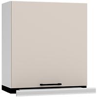 Küchenschrank Max W60/68 Slim Pl Mit Silberner Kapuze Hell Beige