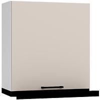 Küchenschrank Max W60/68 Slim Pl Mit Schwarzer Kapuze Hell Beige