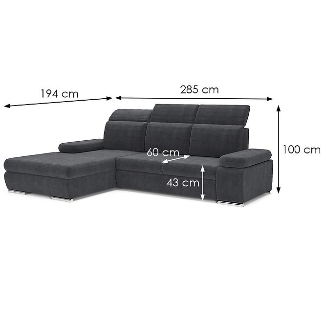 Ecksofa Orlando L orinoco 96