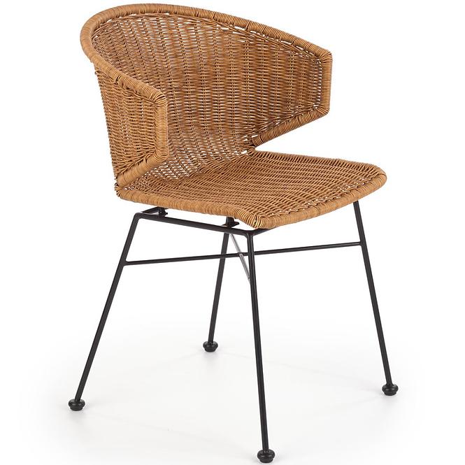 Stuhl K407 Rattan/Metall Natural