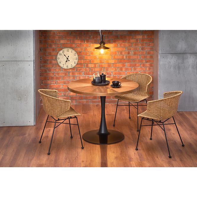 Stuhl K407 Rattan/Metall Natural