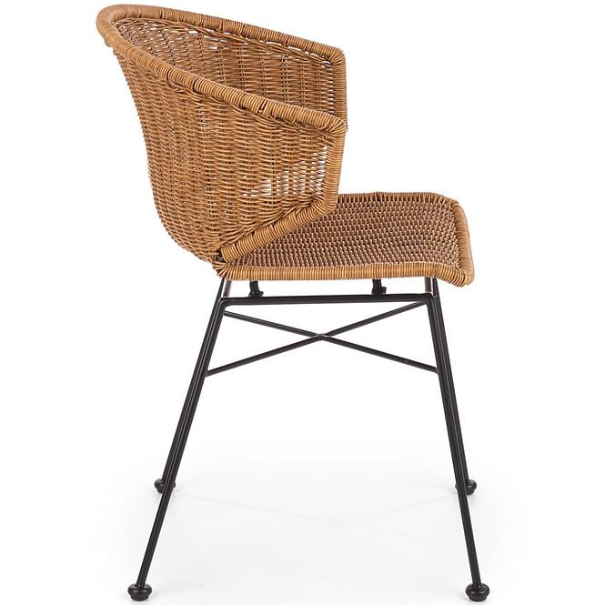 Stuhl K407 Rattan/Metall Natural