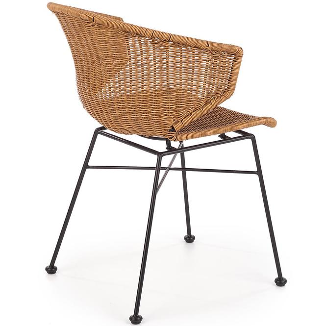 Stuhl K407 Rattan/Metall Natural