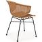 Stuhl K407 Rattan/Metall Natural,4