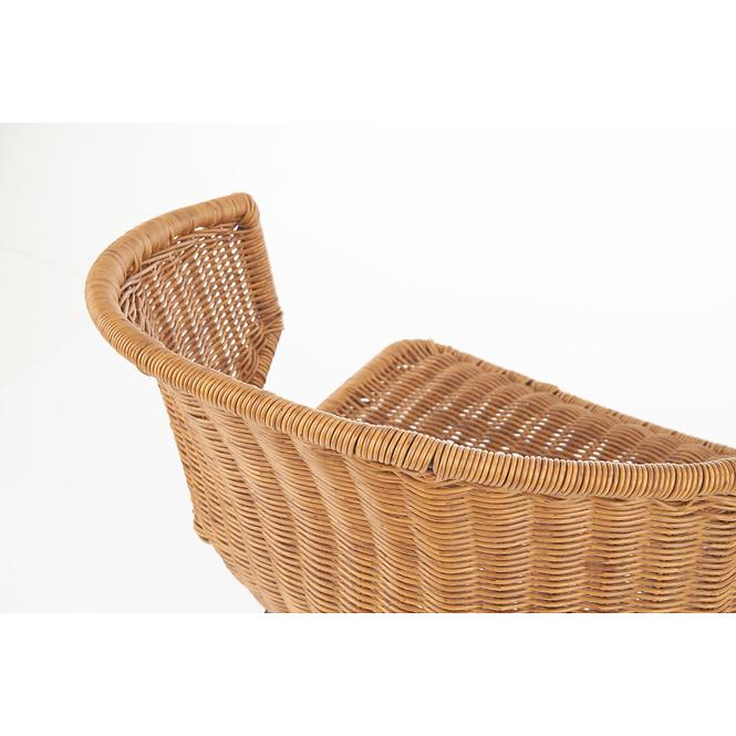 Stuhl K407 Rattan/Metall Natural