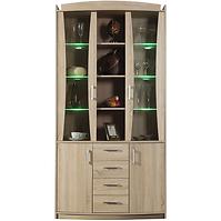 Vitrine Mega 110cm Eiche Sonoma