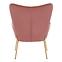 Sessel Castel 2 rosa/gold,7