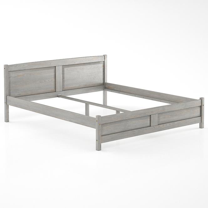 Bett kiefernholz LK104–180x200 grey