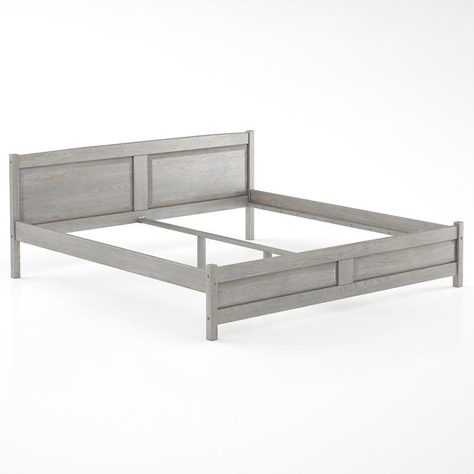 Bett kiefernholz LK104–200x200 grey