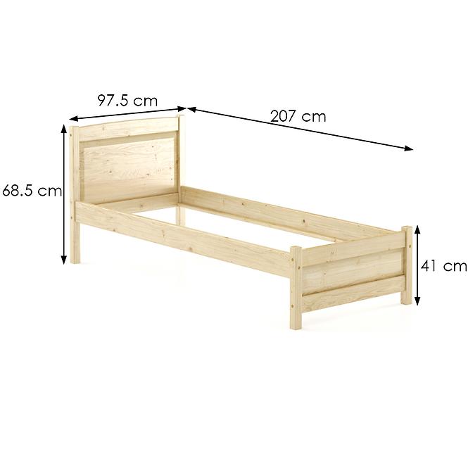 Bett Buche LK180–80x200 lausane