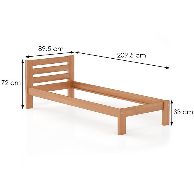 Bett Buche LK180–100x200 cherry