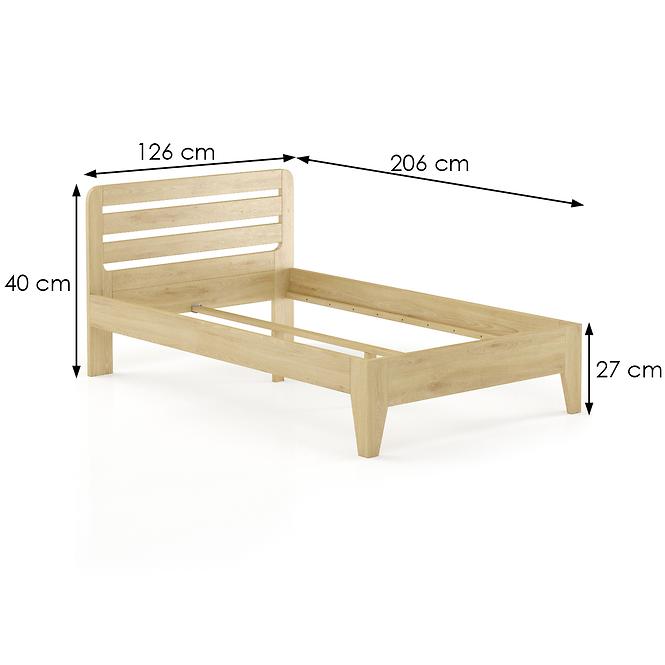 Bett Buche Lk189–120x200 natürliche