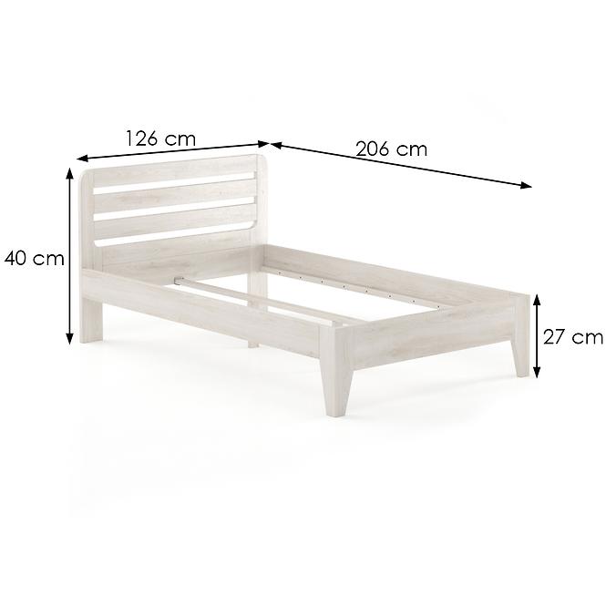 Bett Buche Lk189–120x200 gebleicht