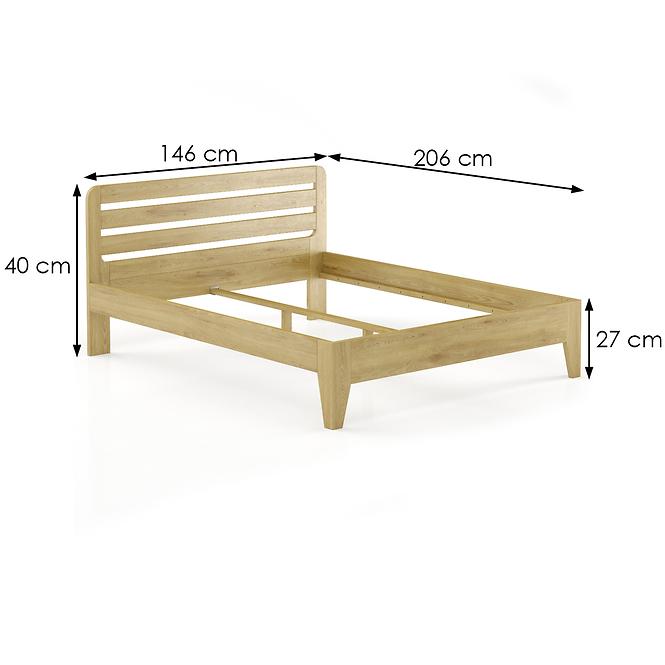 Bett Buche Lk189–140x200 rustikal