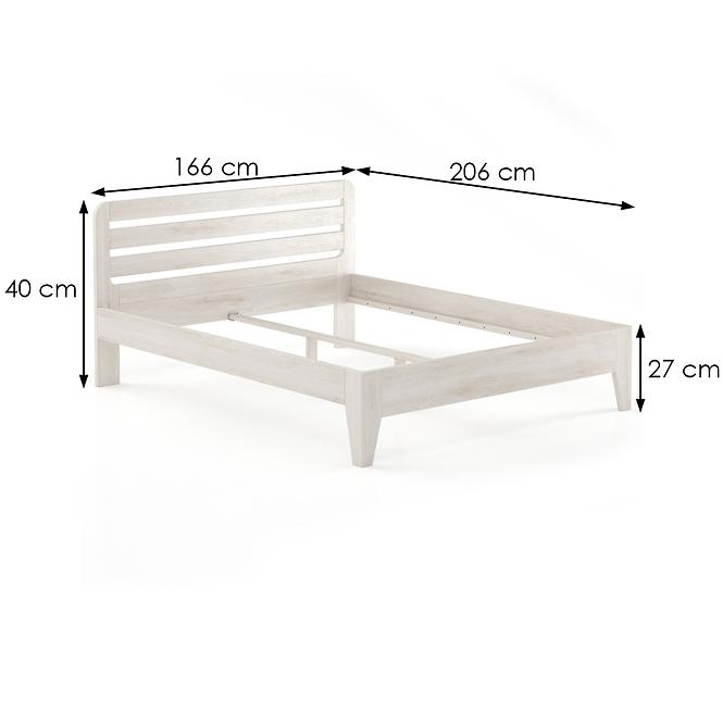 Bett Buche Lk189–160x200 gebleicht