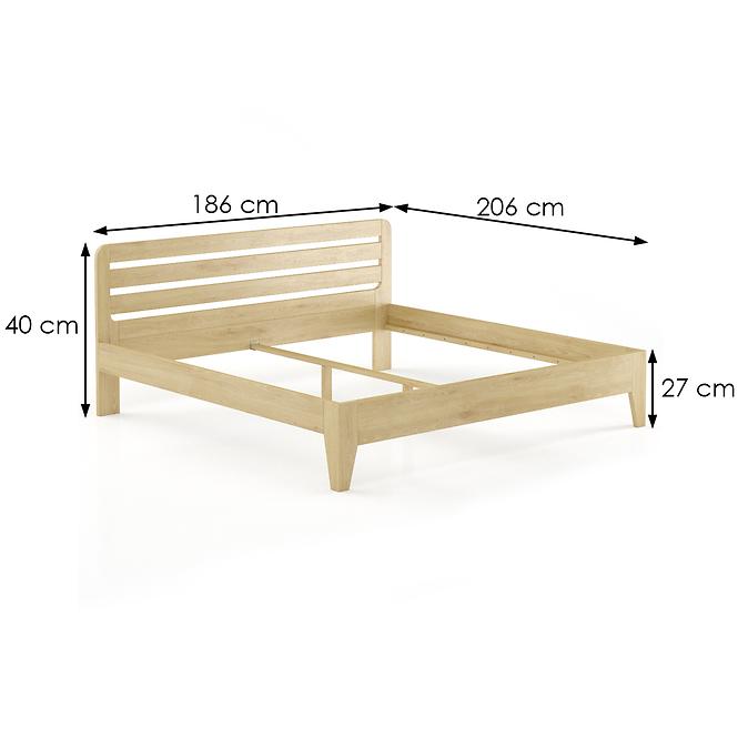 Bett Buche Lk189–180x200 natürliche