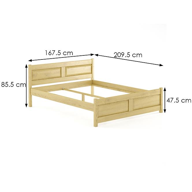 Bett Buche Lk109–160x200 natürliche