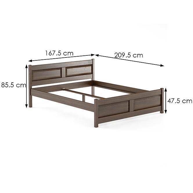 Bett Buche Lk109–160x200 Nuss