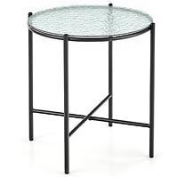 Couchtisch Rosalia-S farblos/schwarz