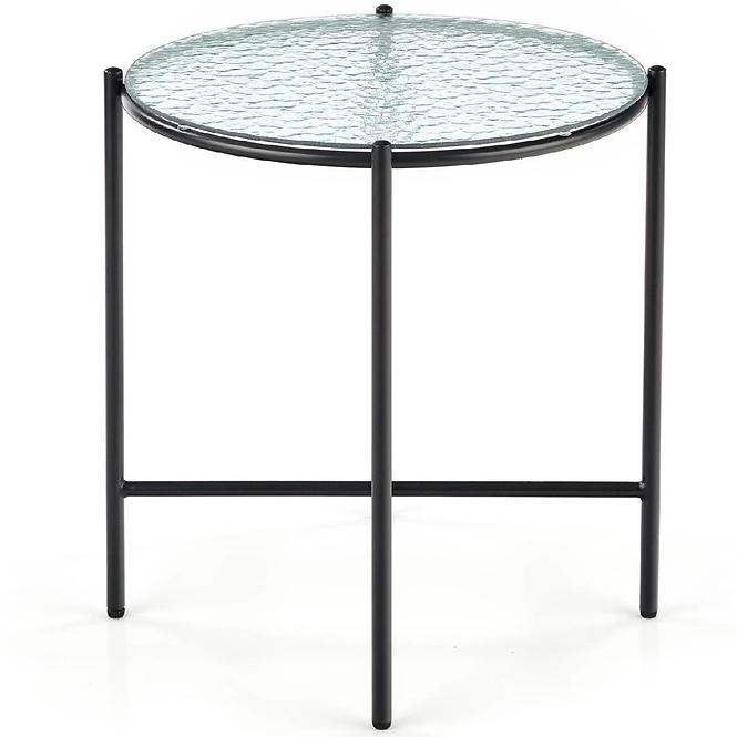 Couchtisch Rosalia-S farblos/schwarz