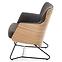 Sessel Chillout Aschgrau/Nuss/schwarz,3