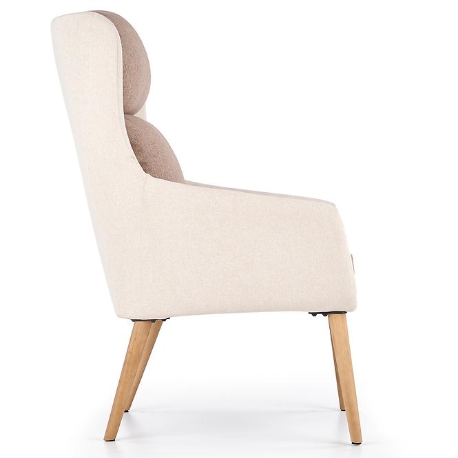 Sessel Purio beige-braun