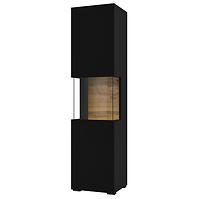 Vitrine 1D Ava 05 schwarz