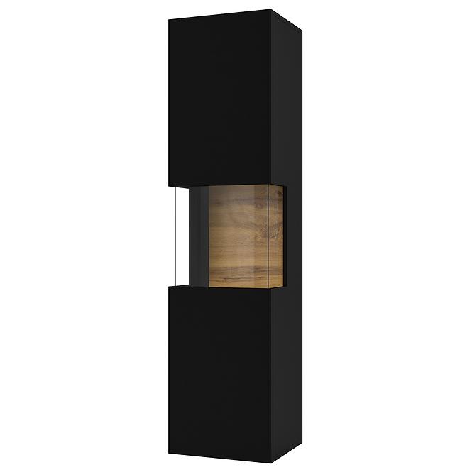 Vitrine 1D Ava 05 schwarz