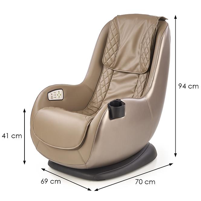 Sessel Dopio mit Massagefunktion beige