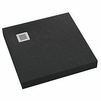 Duschwanne Kw New Horizons Black Stone 80x80x12 3.3300/C/ST-M2