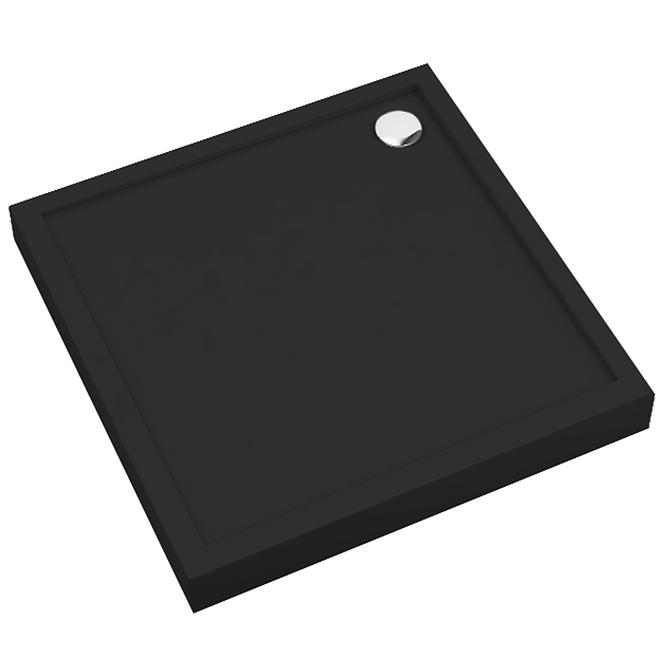 Duschwanne quadratisch Black Mat 90x90x12 Espera Plus AQM4631CMG