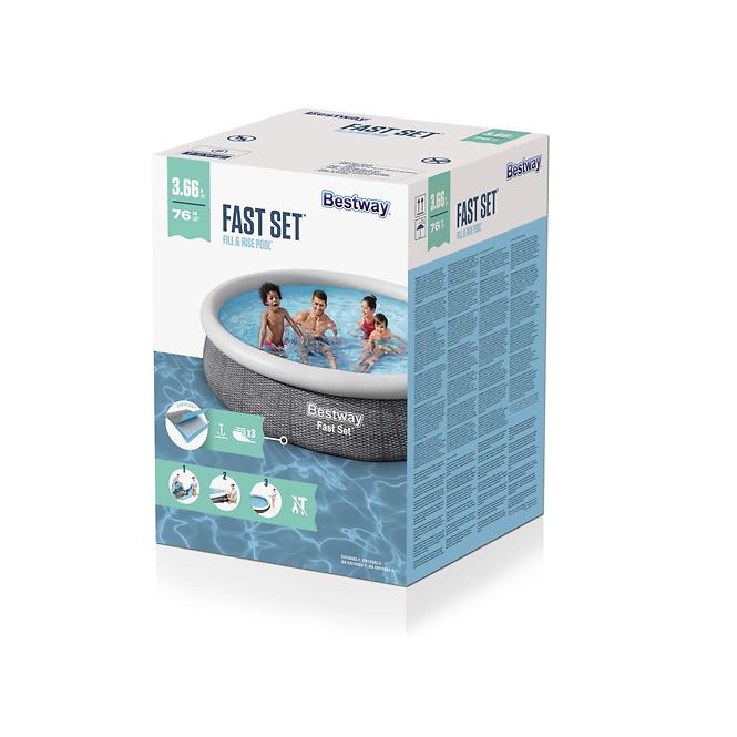 Bestway® Fast Set™ Pool 366 x 76 cm, rund 57443